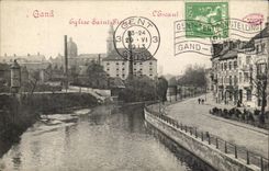 CPA Belgium Ghent Church Saint Pierre the Scheldt