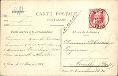 CPA Belgium Spa baths the cascade