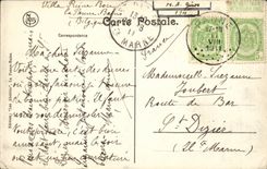 CPA Belgium the Breakdown dunes