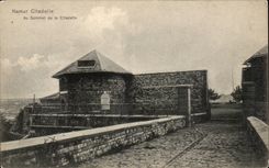 CPA Belgium Namur citadel At the top of the citadel