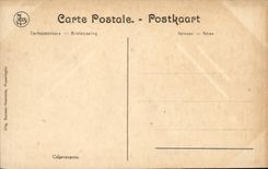 CPA Belgium Ypres the ruins cellular Prison