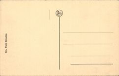 CPA Belgium Ostend View of the dam towards the pier