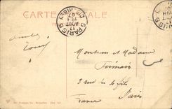 CPA Belgium Ostend Seen from of the pier