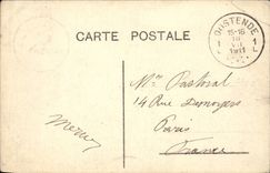 CPA Belgium Ostend the seaport