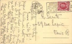 CPA Belgium Ostend the end of the pier