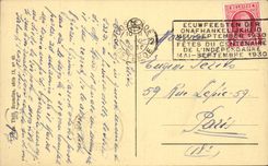 CPA Belgium Ostend Kursaal the dam and the beach