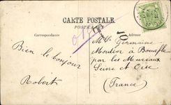 CPA Belgium Ostend the new theater