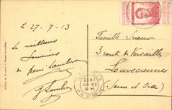 CPA Belgium Ostend the new harbor station and basins