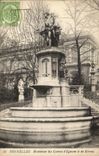 CPA Belgium Brussels Monument of the Counts d' Egmont and Hornes