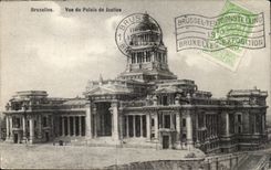 CPA Belgium Brussels Seen of the law courts