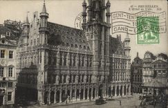CPA Belgium Brussels the town hall