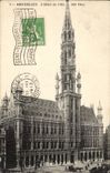 CPA Belgium Brussels the town hall