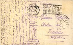 CPA Belgium Brussels the large one places