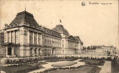 CPA Belgium Brussels Palate of the king