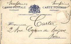 CPA Belgium Brussels Gate of Hall