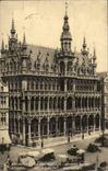 CPA Belgium Brussels the large one places house of the king