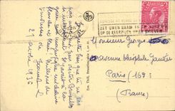 CPA Belgium Brussels the large one places house of the king