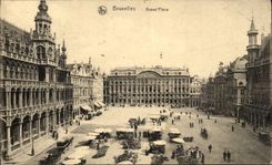 CPA Belgium Brussels Grand places