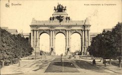 CPA Belgium Brussels monumental Arcade of the fiftieth anniversary