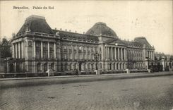 CPA Belgium Brussels Palate of the king