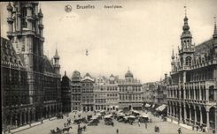 CPA Belgium Brussels Grand places