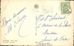 CPA Belgium Brussels Town hall