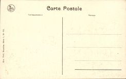 CPA Belgium Brussels Church Notre Dame of Fine sand and public garden of the small Fine sand