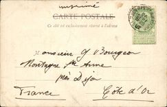 CPA Belgium Brussels Allee with wood