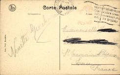 CPA Belgium Brussels Gate of Hall