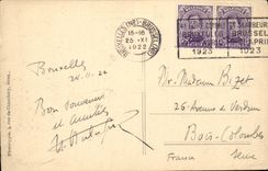 CPA Belgium Brussels Palate of Beautiful arts