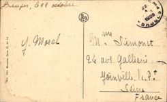 CPA Belgium Bruges Gate Sainte Cross Mill windmill