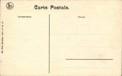 Interior CPA Belgium Bruges of the beguinage