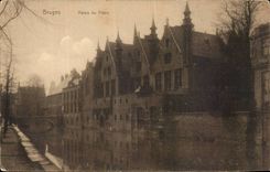 CPA Belgium Bruges Palate of the Franc