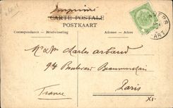 CPA Belgien Antwerpen Kathedrale und Statue Rubens