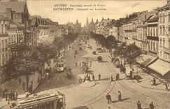 Belgien - Belgien - Belgien - Antwerpen - Antwerpen - Panorama-Allee von Keyser - CPA