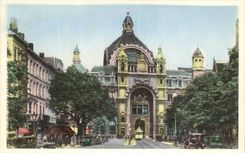 Belgien - Belgien - Belgien - Antwerpen - Antwerpen - Middenstatie - zentrale Station - CPA