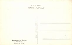 Belgien - Belgien - Belgien - Antwerpen - Antwerpen - Stadhuis - Rathaus - CPA