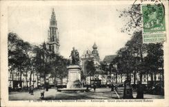 Belgien - Belgien - Belgien - Antwerpen - Antwerpen - grunes Platz Rubens Denkmal - CPA