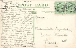 The United Kingdom Great BRitain CPA London London View accross the transepts Westminster abbey