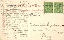 Grande Bretagne Great BRitain CPA Dawn (WAlker Art Gallery) Farquharson (canard duck)