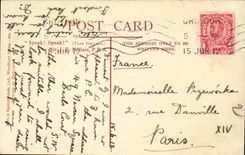 Grande Bretagne Great BRitain CPA Speak speak (Tate Gallery) Millais 