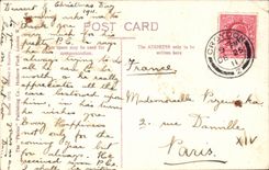 CPA Fantaise Kind so ermudet