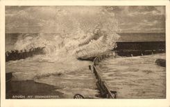 The United Kingdom Great britain CPA Storm At Broadstairs