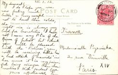 Grande Bretagne Great britain CPA Rough sea and Fort Cliff Margate