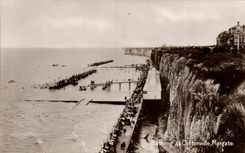 The United Kingdom Great britain CPA Bathing At Cliftonville Margate