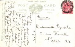 The United Kingdom Great britain CPA Free British exhibition London 1908 Court off honor from congress hall