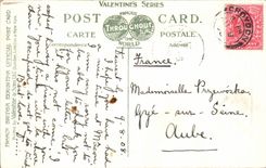 The United Kingdom Great britain CPA Franco British exhibition London 1908 Runs honor off