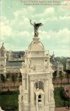The United Kingdom Great BRitain CPA Tower off applied arts de luxe hotel Free British exhibition 1908