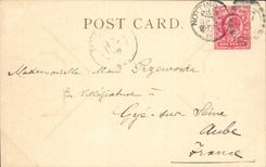 The United Kingdom Great Britain CPA London old houses in Holborn