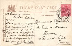 The United Kingdom Great Britain CPA London Victori embankment